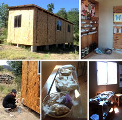 Construcción del Taller para la fabricación de productos “Aromas de Colliguay"