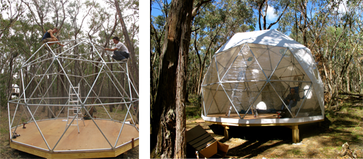 Dome - construction pics